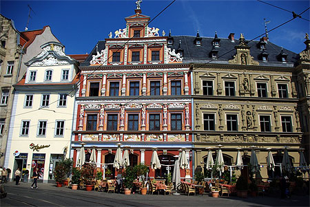 La brasserie "Zum breiten Herd"