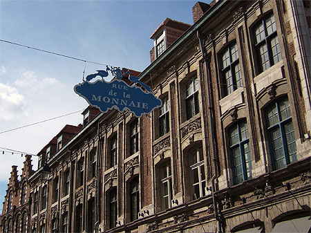 Fa�ades rue de la monnaie, � Lille