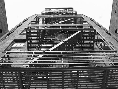 Escalier dans Brooklyn