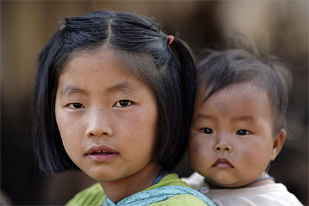 Enfant hmong