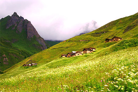 Montagne verte