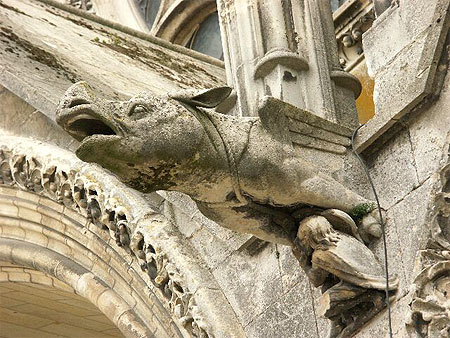 D�tail de Notre Dame De Laon