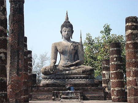 Bouddha assis � Sukhothai