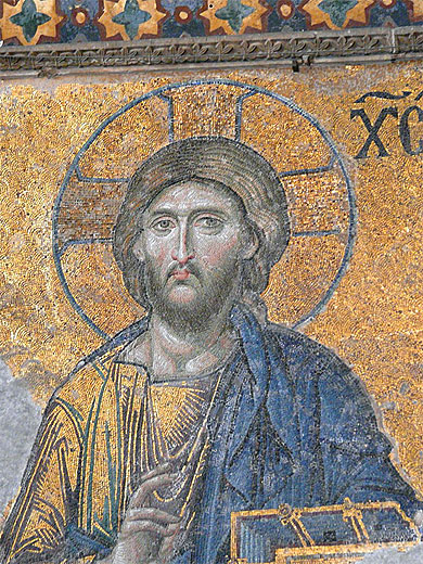 Mosaique  de la Mosqu�e Sainte Sophie