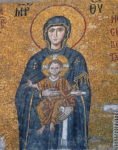 Mosaique  de la Mosqu�e Sainte Sophie
