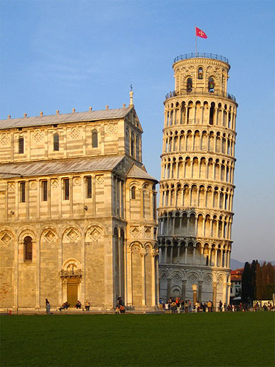 La tour de Pise