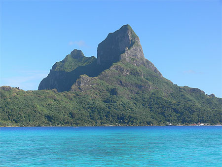 Le mont Otemanu � Bora-Bora