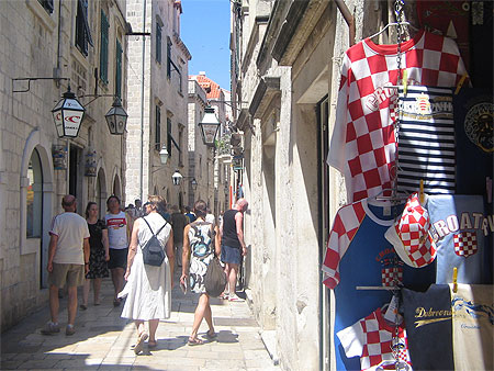 Dubrovnik - Ruelle touristique 