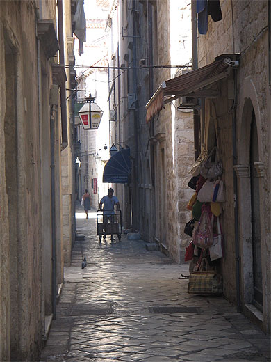 Sc�ne de vie dans les ruelles