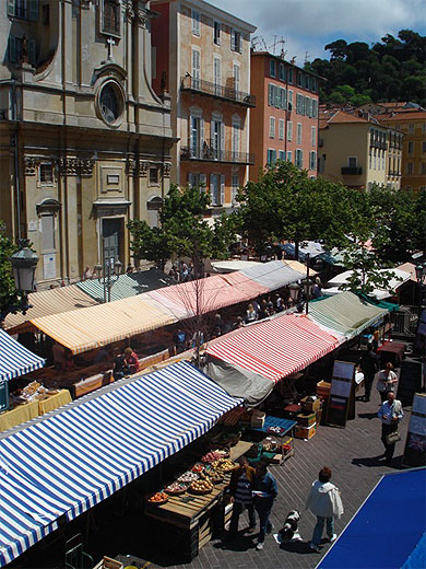 March� cours Saleya