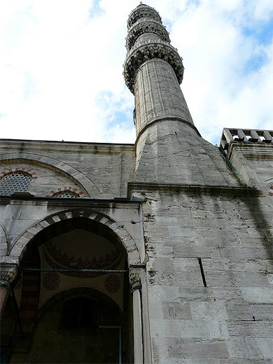 Minaret de la Mosqu�e Bleue