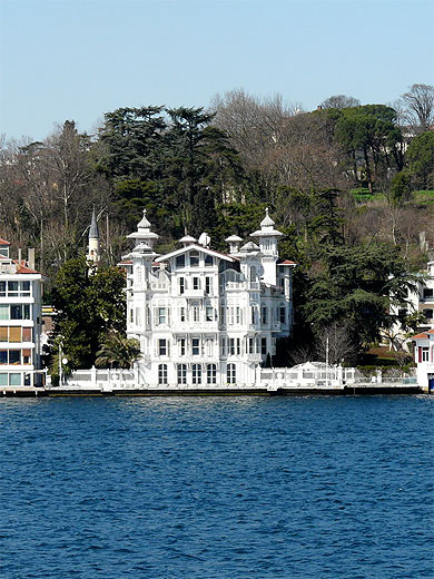 Maison sur le rives du Bosphore