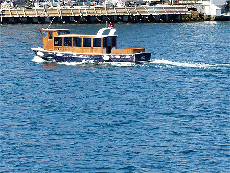 Bateau sur le Bosphore