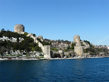 Fort sur les rives du Bosphore
