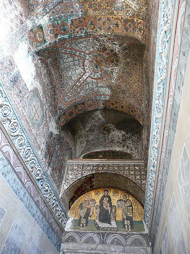 Mosaique de la Mosqu�e Sainte Sophie