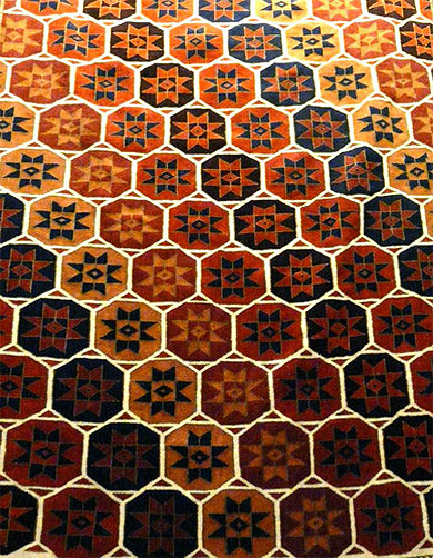 D�tails d'un Kilim -Ancien Hamam - Mus�e du tapis