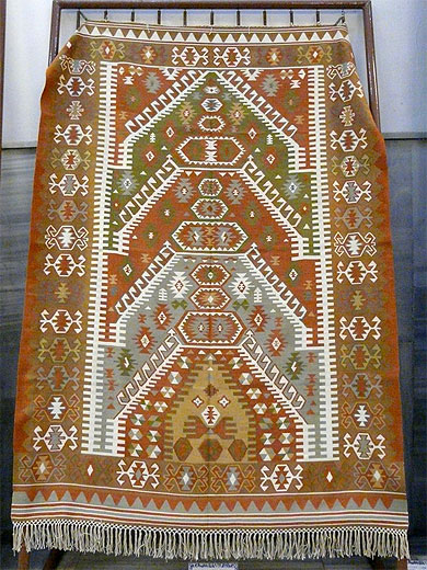 D�tails de kilim -Ancien Hamam - Mus�e du tapis