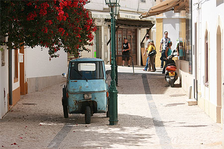 Dans les rues d'Albufeira