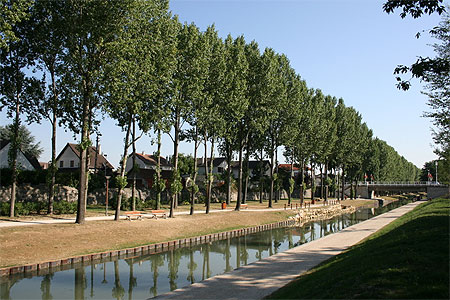 Le canal de l'Ourcq