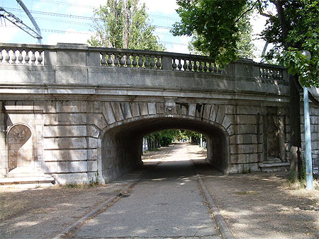 Ile aux cygnes: le pont de Rouelle