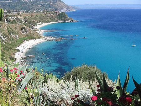 La mer en Calabre