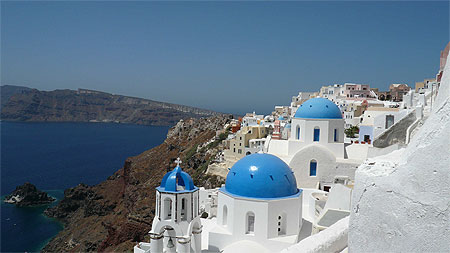 Village de Santorin