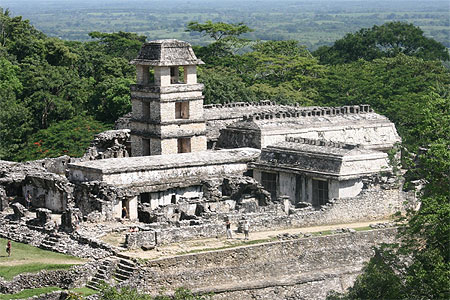 Les ruines de Palenque
