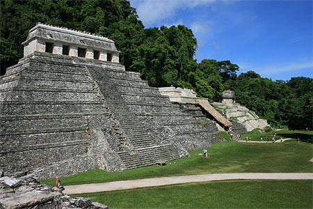 Les ruines de Palenque