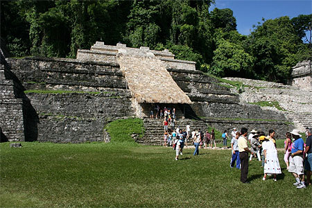 Les ruines de Palenque