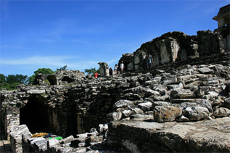 Les ruines de Palenque