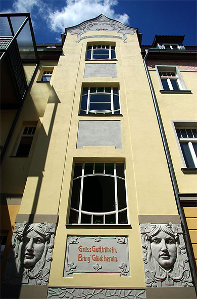 Un immeuble � Weimar