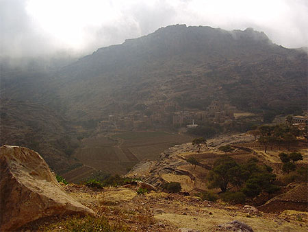 Vue sur la vall�e