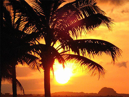 Coucher de soleil