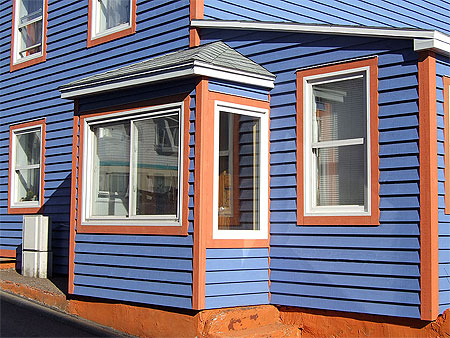 Maison avec tambour