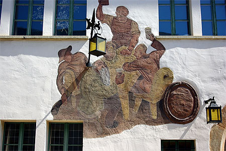 La fresque "Zecherrunde"
