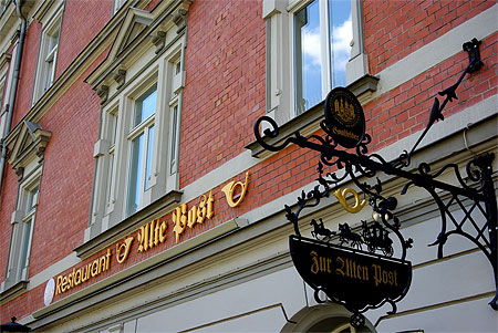 Le restaurant "Die alte Post"