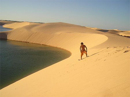 Surfeur des sables