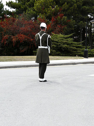 Garde du Mausol�e d'Ataturk