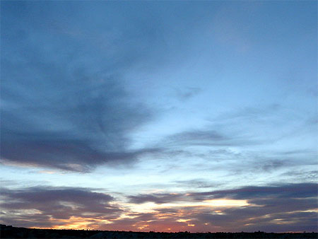 Coucher du soleil sur G�reme
