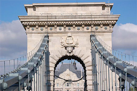 Le pont des chaines et le palais Gresham