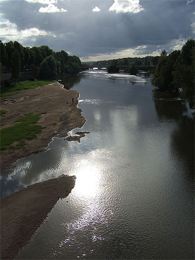 Fin d'apr�s-midi sur la Loire � Tours