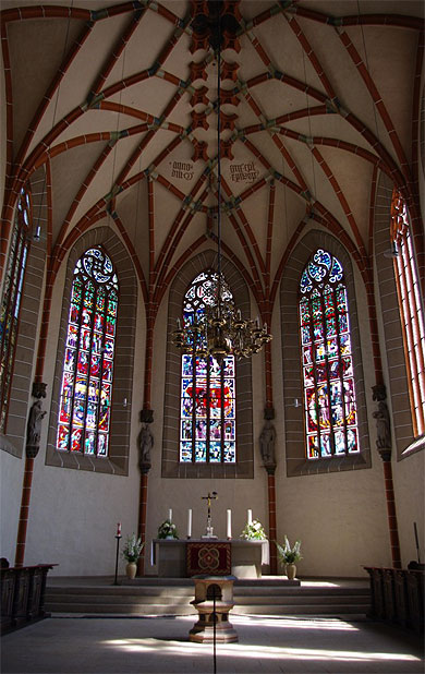 L'autel de l'�glise Saint-Georges