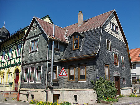 Une maison typique dans la for�t de Thuringe
