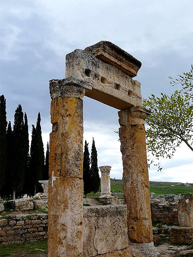 Vestiges romains � Hierapolis