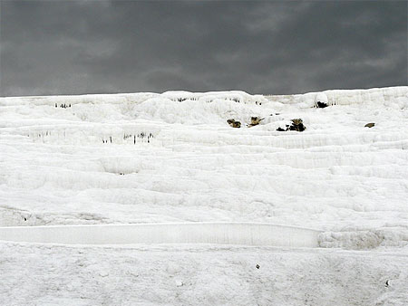 Temps mena�ant sur Pamukkale