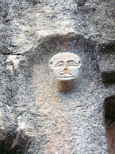 D�tail de la N�cropole de Termessos