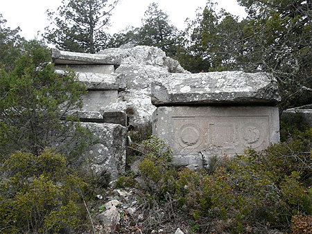 La n�cropole de Termessos
