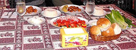 Diner: Tavuk, Pilaf, Salata