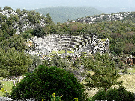 Th�atre de Pinara
