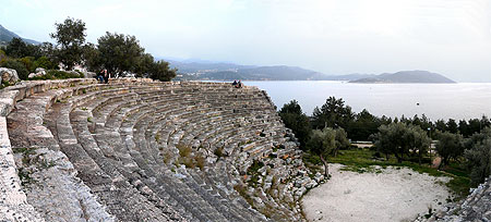 Th��tre antique de Kas